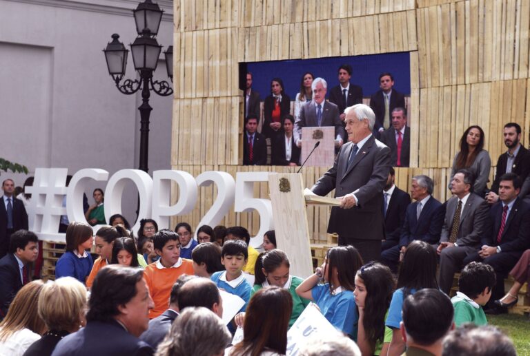 Discurso do Presidente Sebastián Piñera no lançamento da COP25