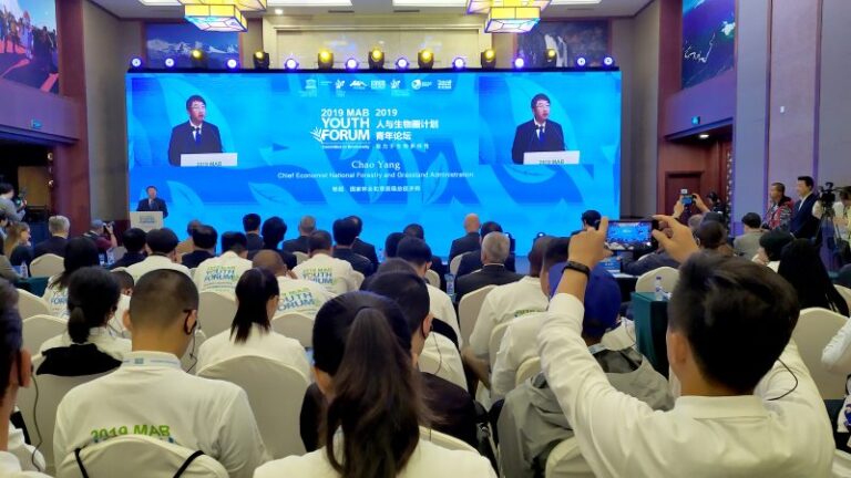 Jovens na China: parar a perda da biodiversidade