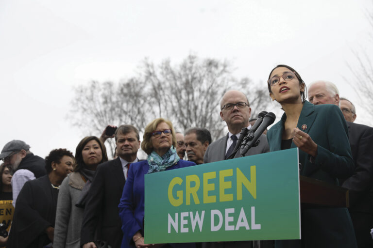 Como o Green New Deal está sendo construído