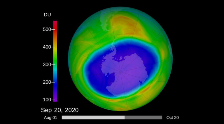 Como está o buraco na Camada de Ozônio em 2020?