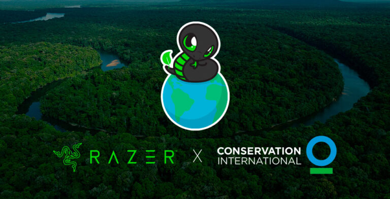 Razer anuncia que irá proteger dez milhões de árvores em parceria com a Conservation International