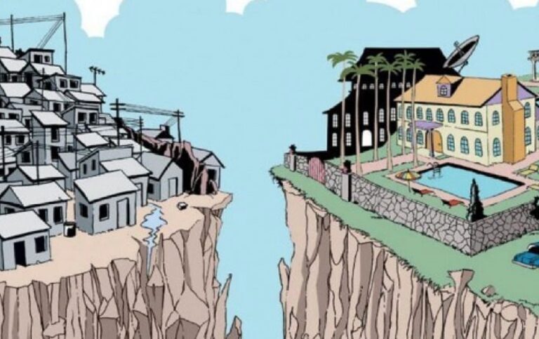 Um país adoecido pelo crescimento da desigualdade social