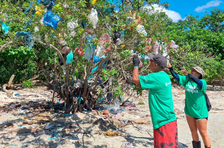 Ocyan retira 50 toneladas de resíduos da Baía de Guanabara