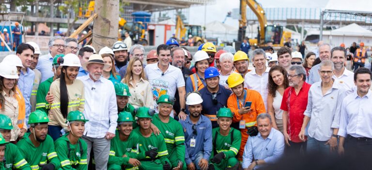 Em Belém (PA), Lula visita obras para a COP30 e anuncia novos investimentos