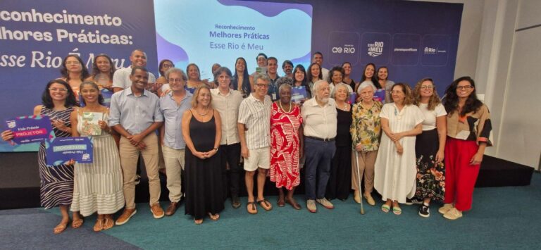 Rio de Janeiro recebe premiação para projetos escolares que recuperam córregos e rios da cidade 