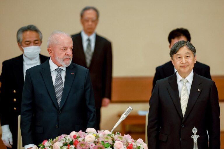 Com Imperador Naruhito do Japão, Lula reforça importância de participação na COP30