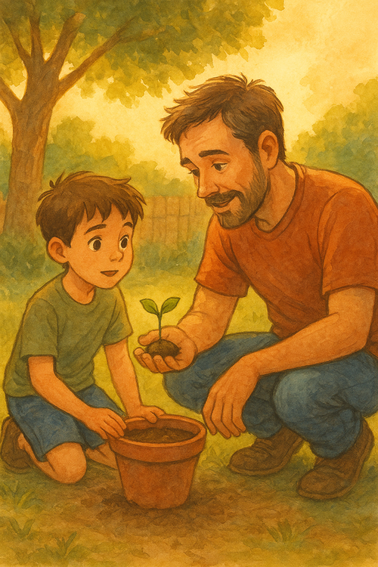 Futuro Que Começa Com o Amor de um Pai