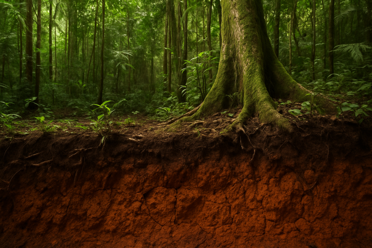 Mais da metade do carbono orgânico armazenado no solo brasileiro está na Amazônia