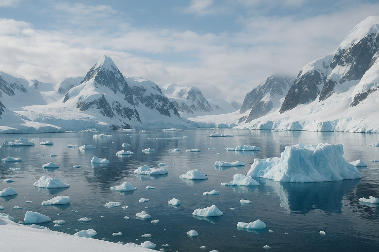 Antártica tem 1% de áreas livres de gelo em seu território revela mapeamento inédito do MapBiomas