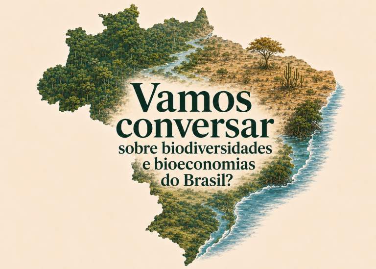 Vamos conversar sobre biodiversidades e bioeconomias do Brasil?