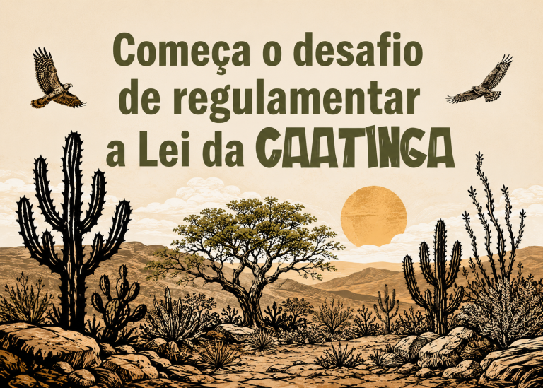 Começa o desafio de regulamentar a Lei da Caatinga