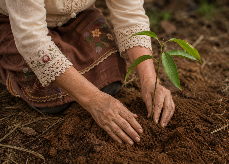 Sobre a Terra, sob o Céu e no terreno baldio